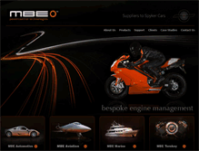 Tablet Screenshot of mbesystems.com
